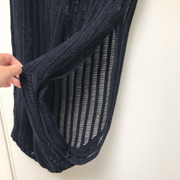 Maison Martin Margiela Black Fishnet Crochet Top - Picture 4 of 10